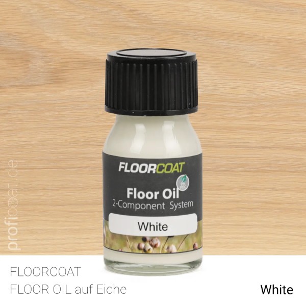 Probe Floor Oil 2K Farbton Weiß Floorcoat 30 ml