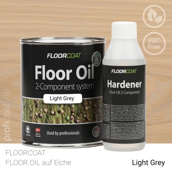 Floorcoat Floor Oil 2C Light Grey