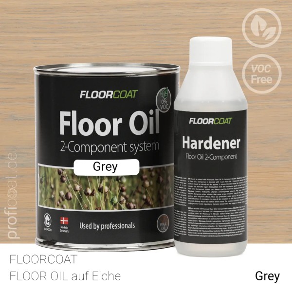 Floorcoat Floor Oil 2C Grey