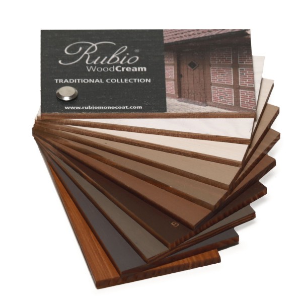 Musterfächer Exterior WoodCream Traditionell