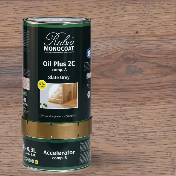 Oil Plus 2C Slate Grey (A+B)