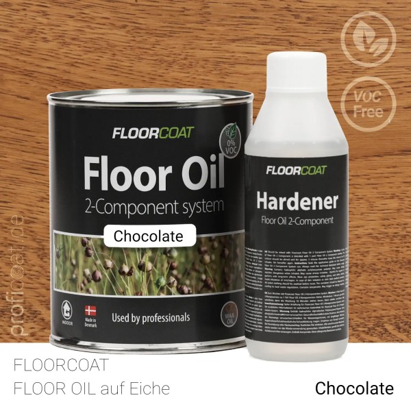Floorcoat Floor Oil 2C Chocolate