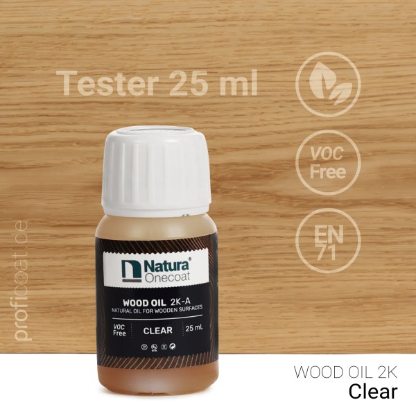 Tester Naßprobe Natura Onecoat Clear