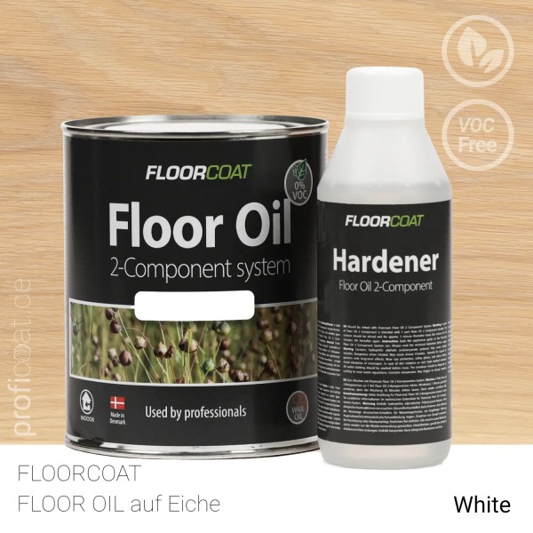 Floorcoat Floor Oil 2C White
