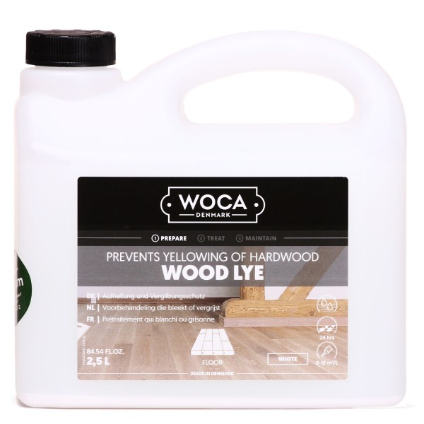 Holzlauge weiß 2,5 Liter